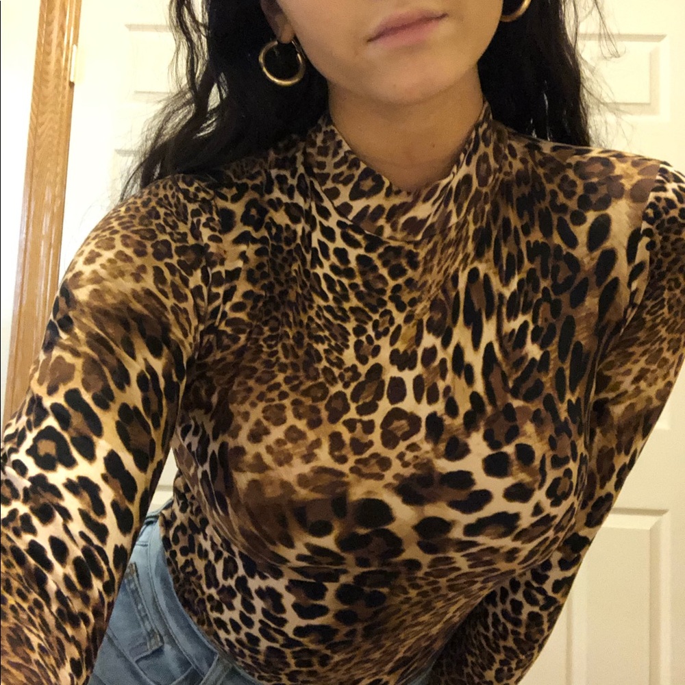Cheetah Print Bodysuit